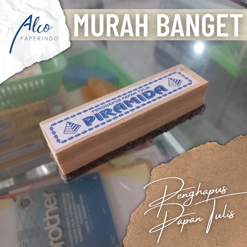 

GROSIR Penghapus Kapur Papan Tulis Kayu MURAH BANGET