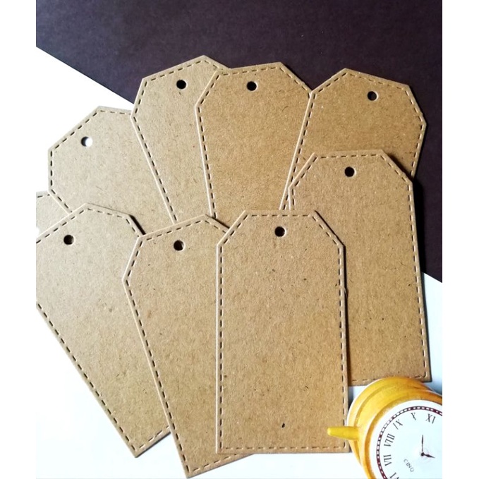 

paper hang tag die cut jurnal scraftbook