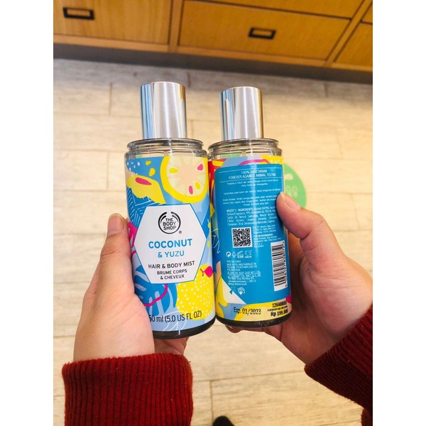 The body shop - coconut & yuzu hair and body mist