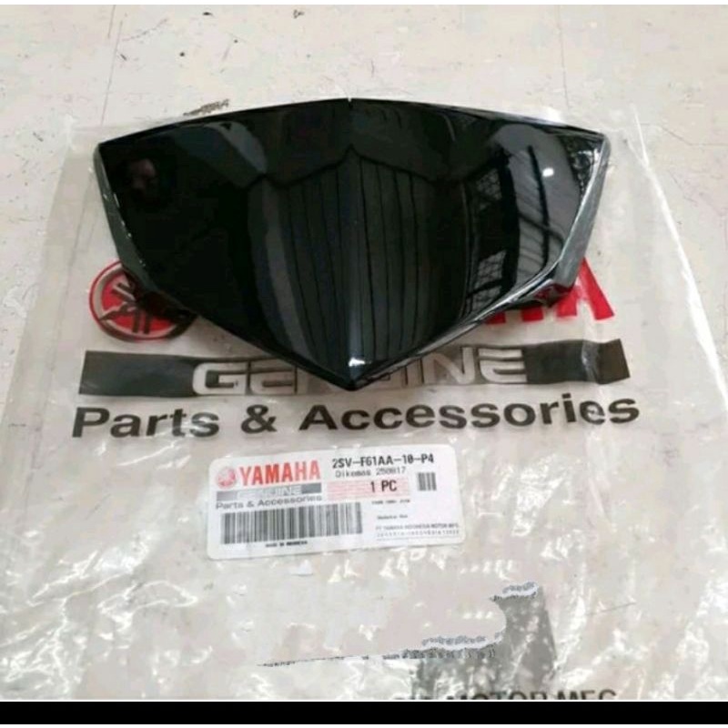0visor xeon GT 125 GT 125 hitam metalik asli original yamaha