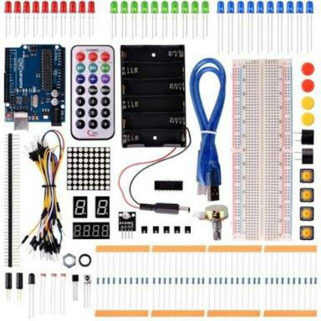 Arduino Uno R3 paket starter basic kit compatible