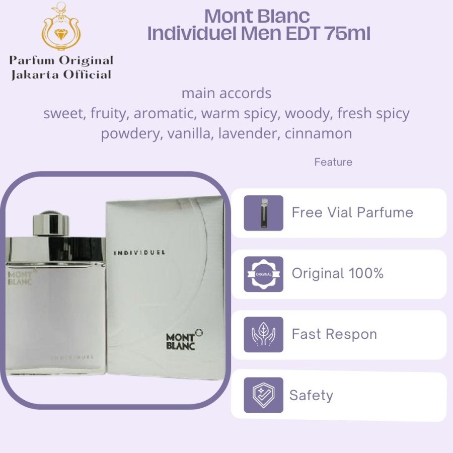 Parfum Parfume Perfume Asli Perawatan Kecantikan Original Import Branded Pria Laki Laki Cowok Montbl