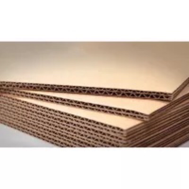 

iDk90 240x120 cm double wall karton kraft lembaran kardus packing box corrugated