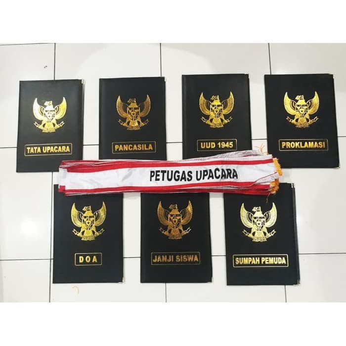 PERLENGKAPAN UPACARA ISI 7 MAP DAN 12 SELEMPANG