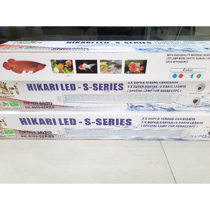 Lampu led aquarium aquascape HIKARI HK S400,500,600,700