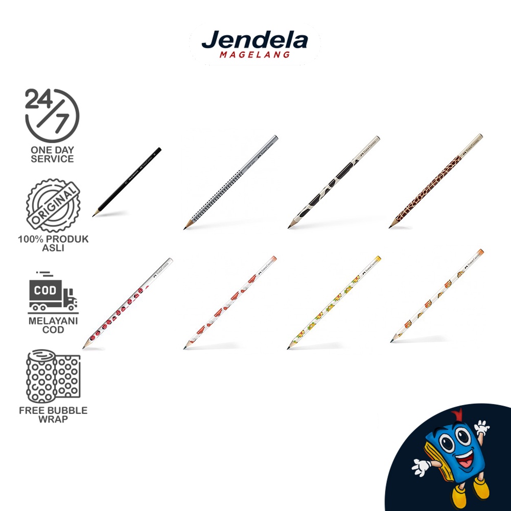 

Pensil 2B Motif Faber Castell Tri Graphite Grip 2001 Staedtler Norica Harga Satuan Atk