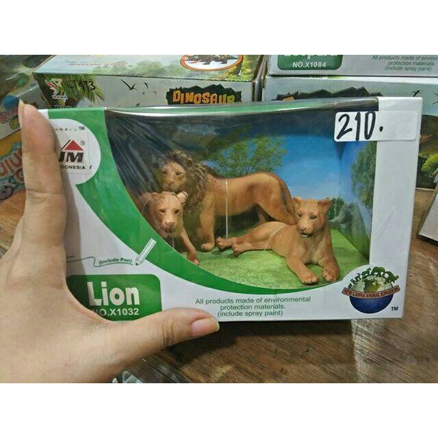 Mainan singa, mainan singa dan macan