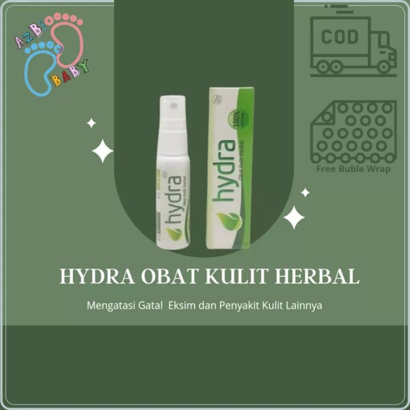 Obat Ampuh Kulit Gatal Eksim Ekzim Panu Kurap Herpes Herbal Semprot Hydra