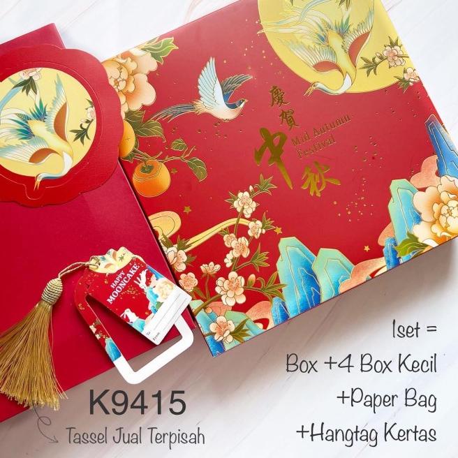 

Diskon S89TP Kotak Mooncake isi 4 K9415| dus Kue Bulan| Box| Packaging| K94 78 Murah