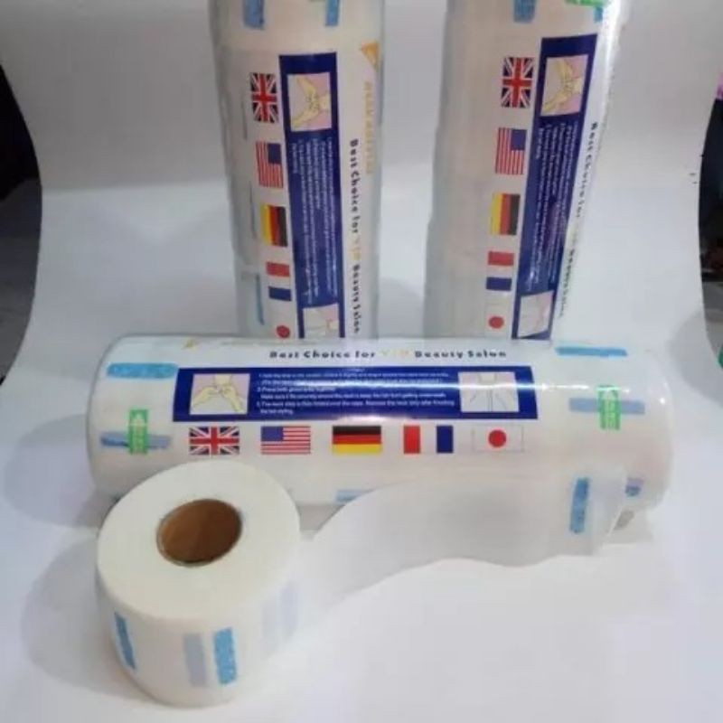 5 Roll Neck Paper Tissue Leher Tisu Leher Tisue barber Tisu Nect Ruffle 500 lembar