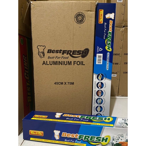 Best Fresh Aluminium Foil Ukuran 45CM x 75M