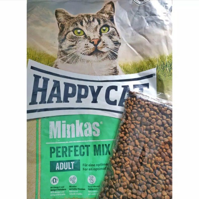 Happy Cat Minkas Perfect Mix Lamb And fish 500 Gram Repack - Happy cat Minkas mix