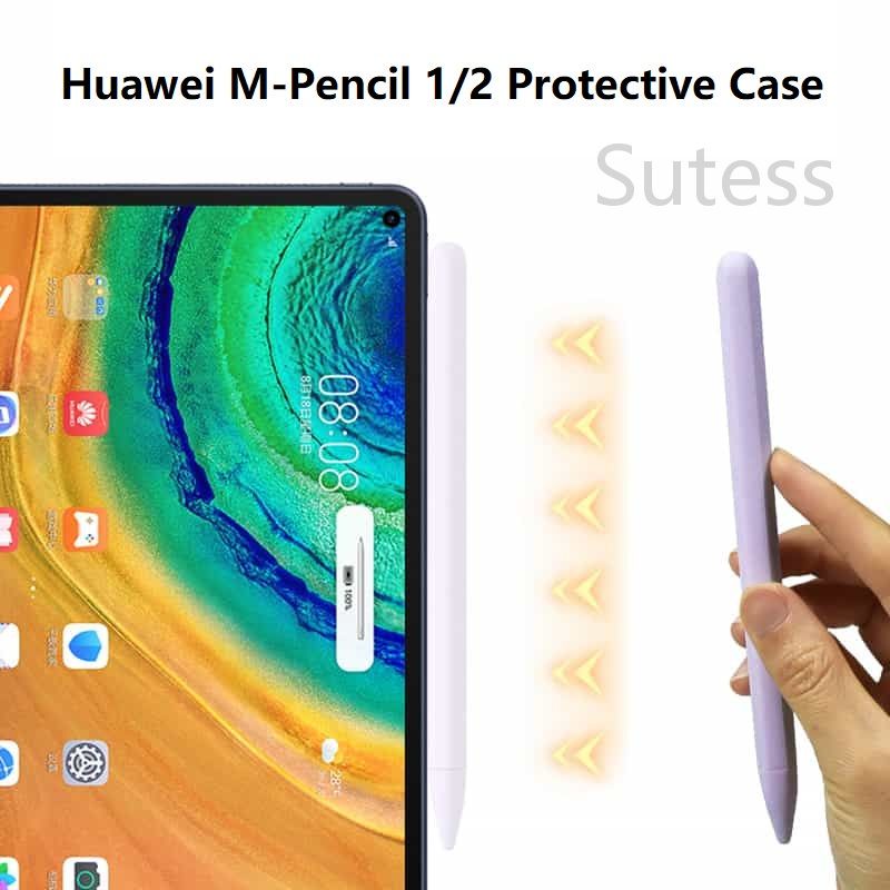 Soft Case Anti-scratch Silicone Protective Case Cover For Huawei M-Pencil Pen