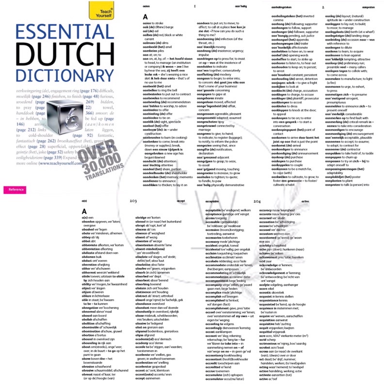 Complete Dutch / Get Started in Dutch / Dutch Grammar / Essential Dutch Dictionary - Teach Yourself | Buku Bahasa Belanda-4