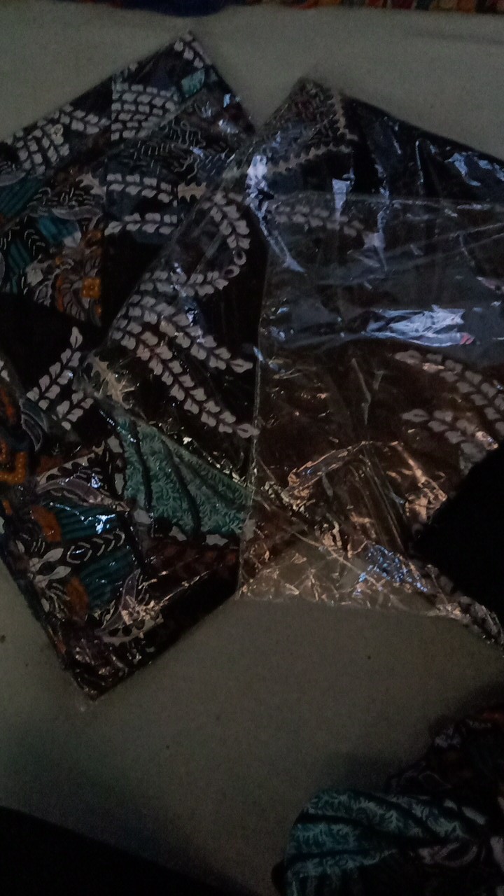 Batik Couple Keluarga Sania Ruffle Ori Ndoro Jowi Dnt Motif Madu