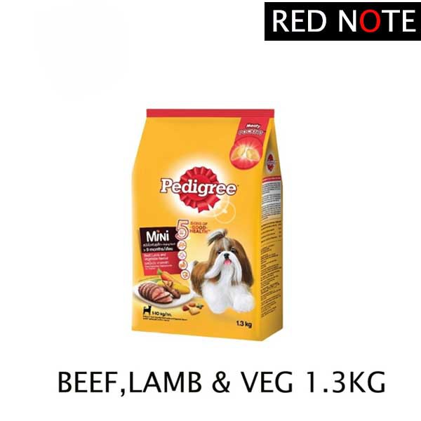 Pedigree MINI Beef Lamb Veg 1.5/1.3kg