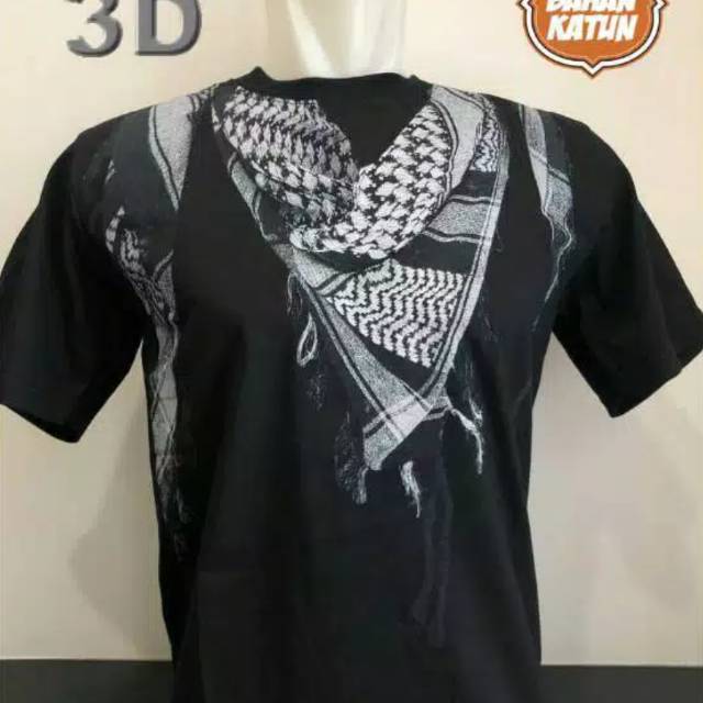  Kaos  Distro 3D Motif  Sorban  T Shirt Motif  Sorban  3D 