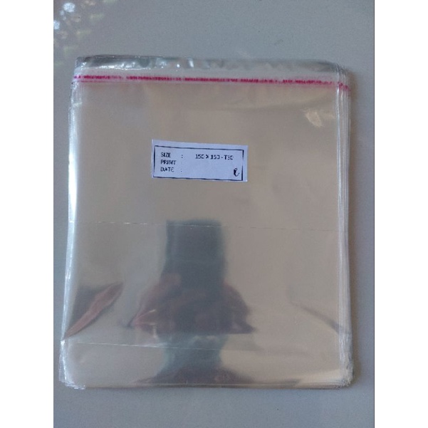 Plastik OPP 15x15 cm/BUNGKUS MASKER DUCKBILL