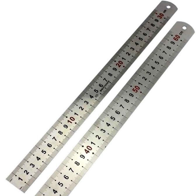 

Office & Stationery | Alat Tulis | Penggaris Stainless Steel 150 Cm / Stainless Steel Ruler 1.5 Meter | Best Seller