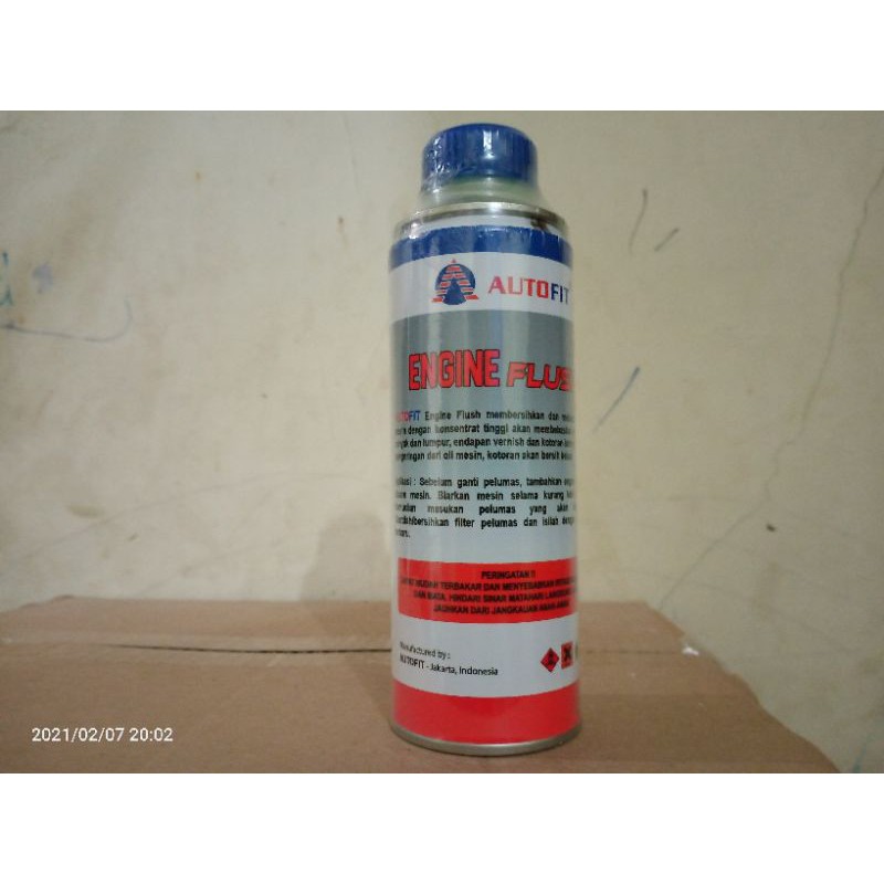 ENGINE FLUSH AUTOFIT 250 ML Cairan Pembersih Blok Mesin Dari Deposit Oli