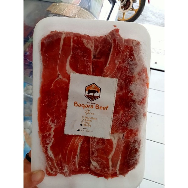 

baqara beef slice 250g