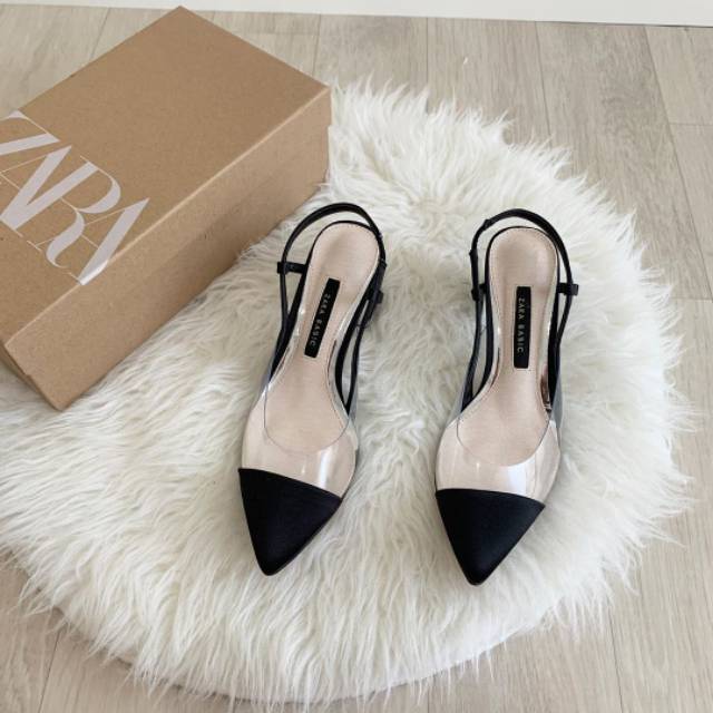 SEPATU SANDAL HEELS ZARA BASIC