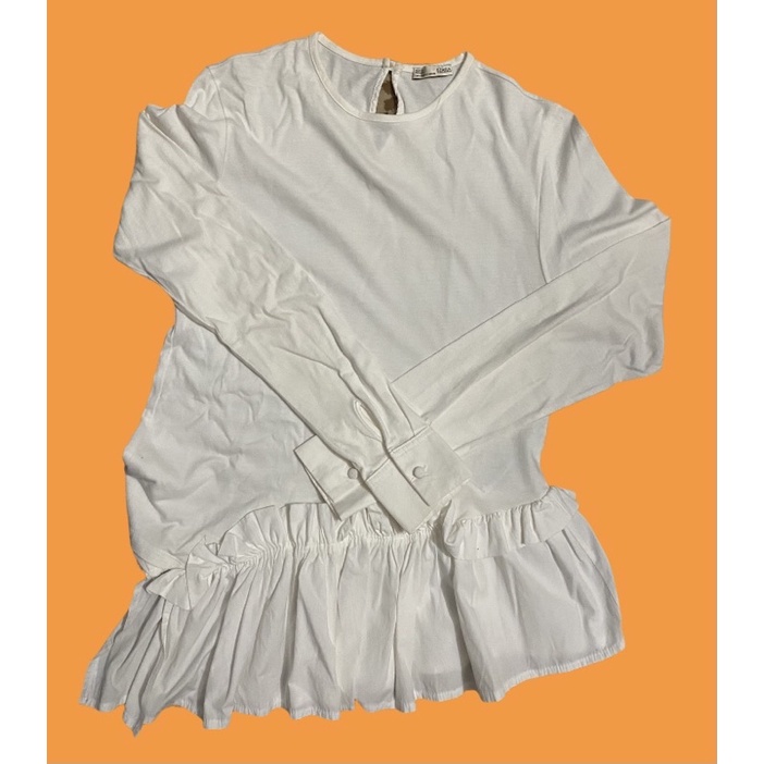 Preloved Blouse Putih Zara