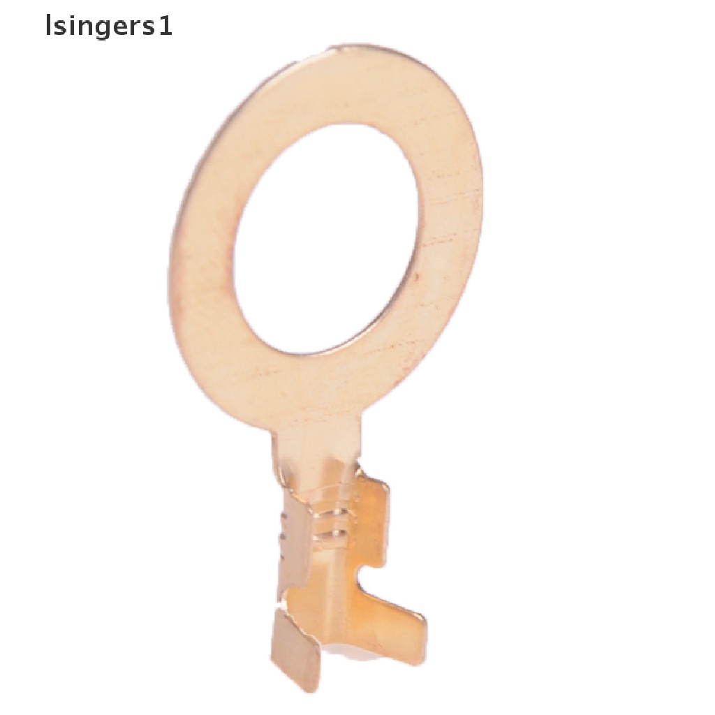 (lsingers1) 150 Pcs Ring Kuningan Konektor Kabel Terminal M3 M4 M5 M6 M8 M10