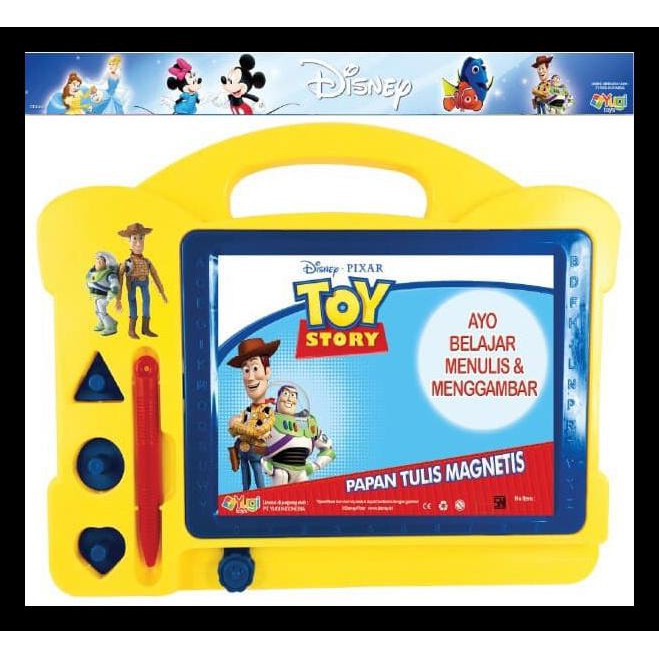 

M110 Papan Tulis Magnet / Magnetis Anak Motif Disney Premium Quality Terjamin