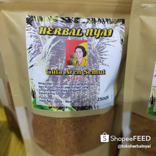 

HERBAL NYAI GULA SEMUT) GULA AREN/ PALM SUGAR 250 GR