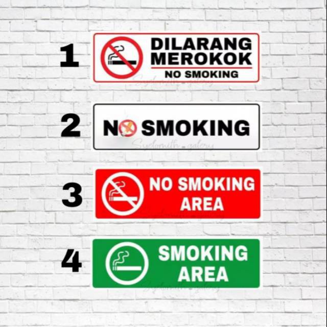 

STIKER NO SMOKING - STIKER SMOKING AREA - STIKER DILARANG MEROKOK - STICKER NO SMOKING murah