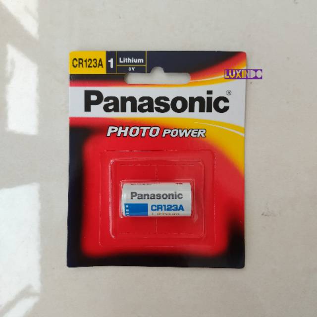 Baterai/Battery/Batere Panasonic CR123A 3V Promo