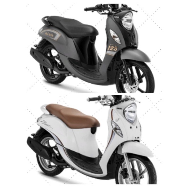 Kulit Jok Motor Yamaha Fino 125 BAHAN ORI Sarung Kulit Jok Motor Yamaha Fino 125