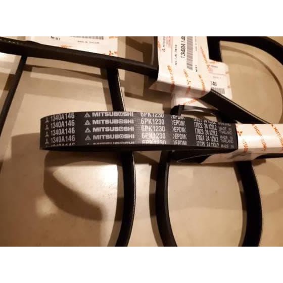 VANBELT VAN BELT 6 PK 1230 ASLI MITSUBISHI MIRAGE ORIGINAL ORI