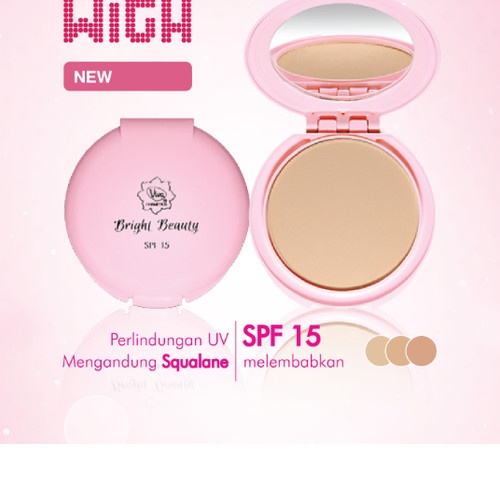 Viva Bright Beauty Compact Powder SPF15 | bedak padat viva (GROSIR)