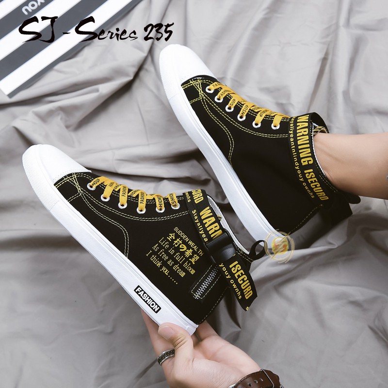 FREE KARDUS &amp; KAOS KAKI Sepatu Sneakers Pria Casual Ala Harajuku Kualitas Import Premium - 235