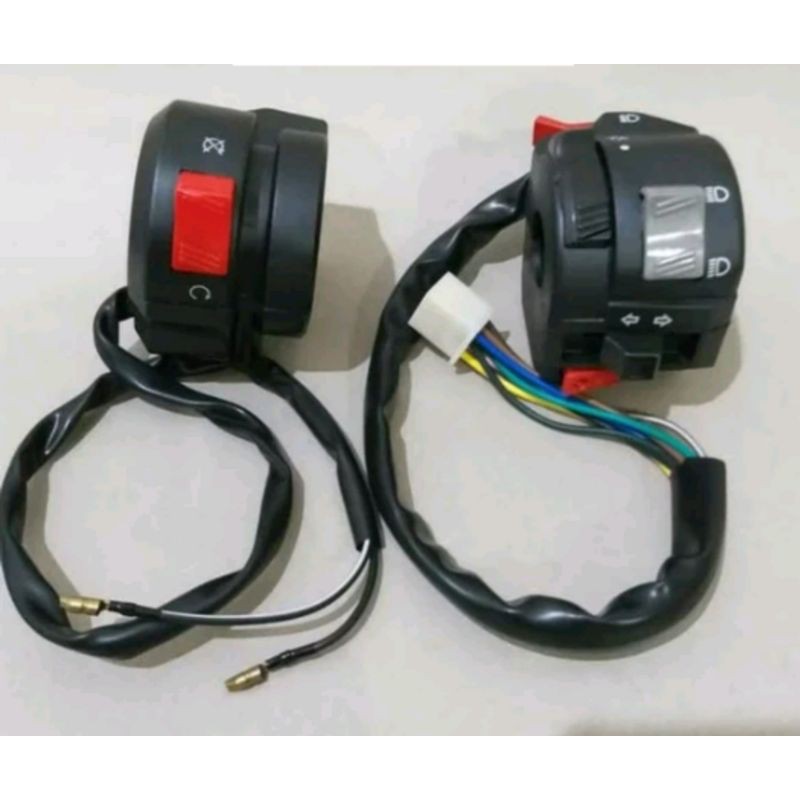 Holder Saklar Set RX King New Kiri Kanan Saklar RX King New RX Lama Kw