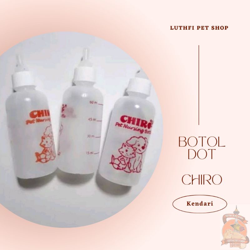 Botol Dot Susu Kucing / Dot Kucing/ Dot Kitten / Dot Anak Anjing - KENDARI