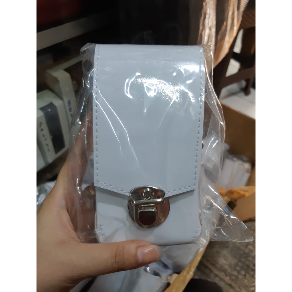 Sarung Handphone Tempat HP Casing HP Putih Polos - Tumpuk