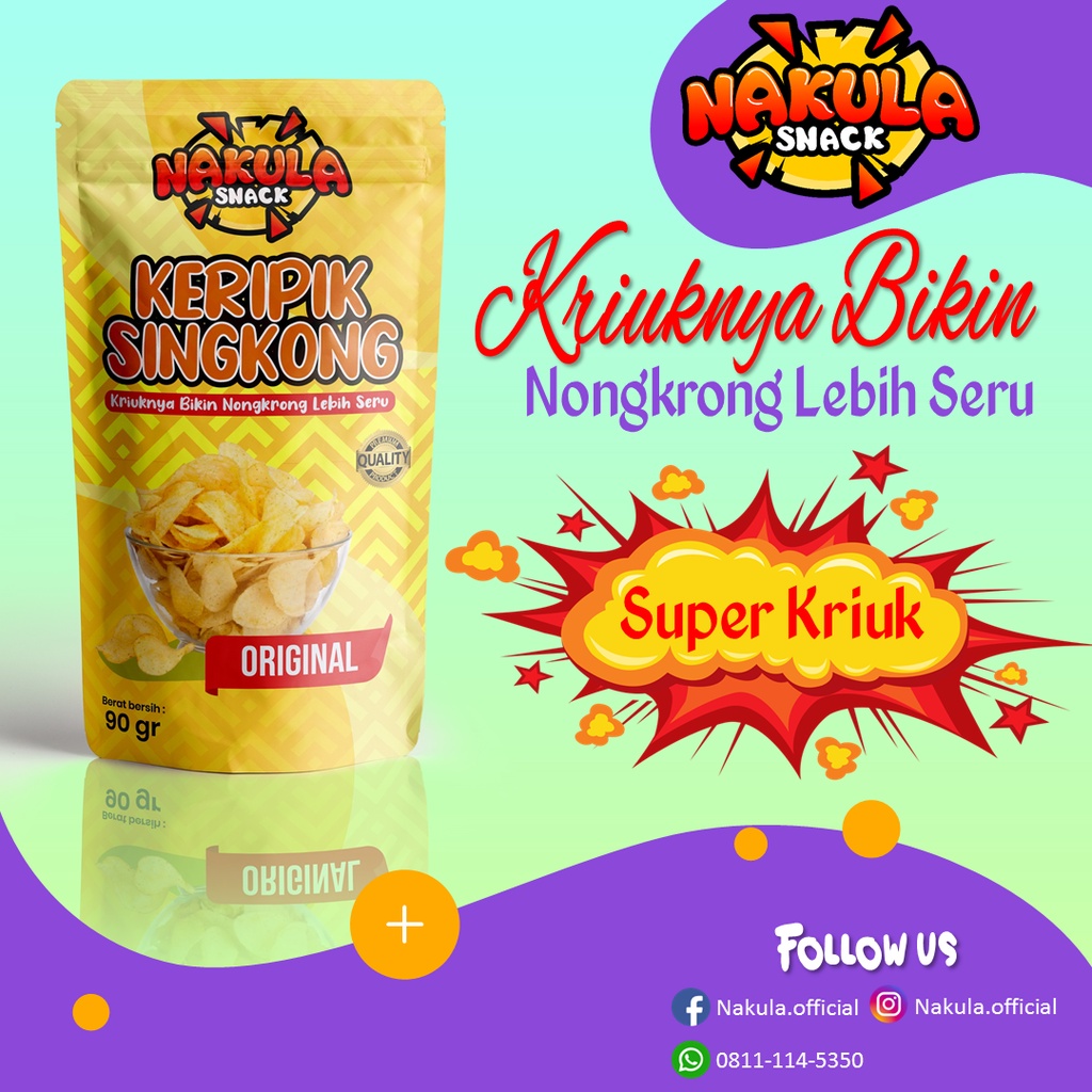 

Keripik Singkong Nakula ( Original )