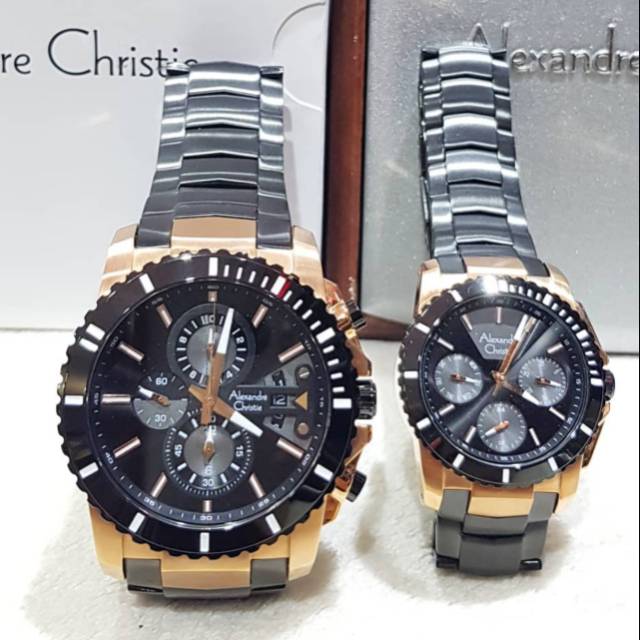 Jam Tangan Pria Alexandre Christie 6455 MC & 6455 BF / 6455