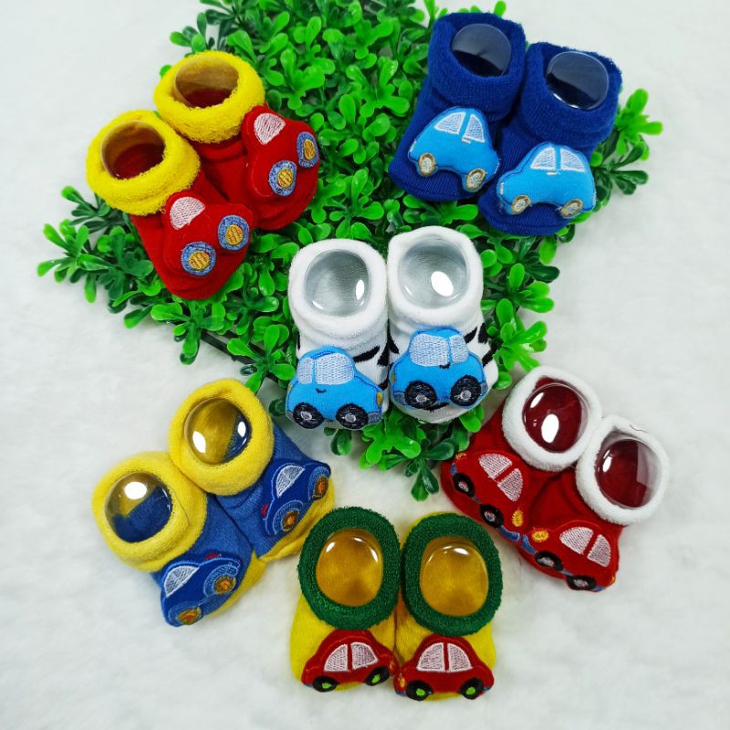 Kaos Kaki Baby Size 0-6bulan / Kaos Kaki Anak Bayi Boneka 3d Sni