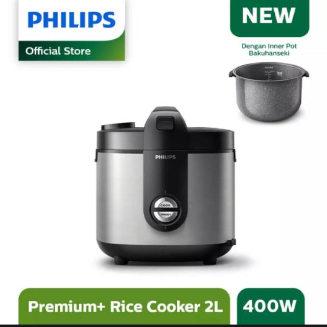 RICE COOKER Philips HD3138 Premium 2L Garansi Resmi