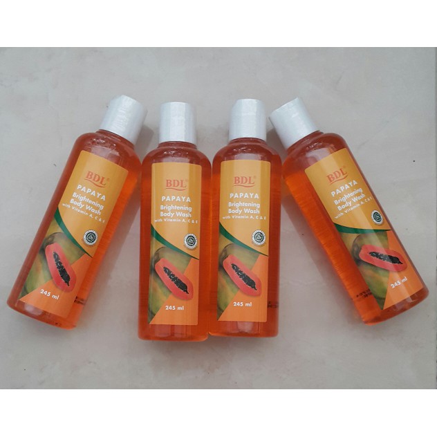 BDL PAPAYA BODY WASH 245ML