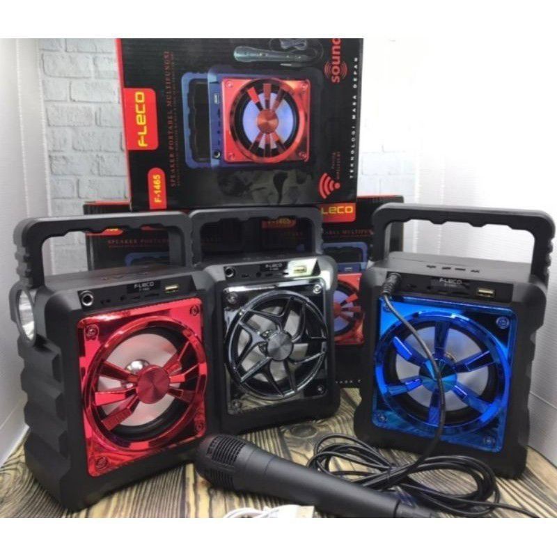 SPEAKER BLUETOOTH KARAOKE FLECO 1465 SPEAKER BLUETOOTH KARAOKE+ SENTER