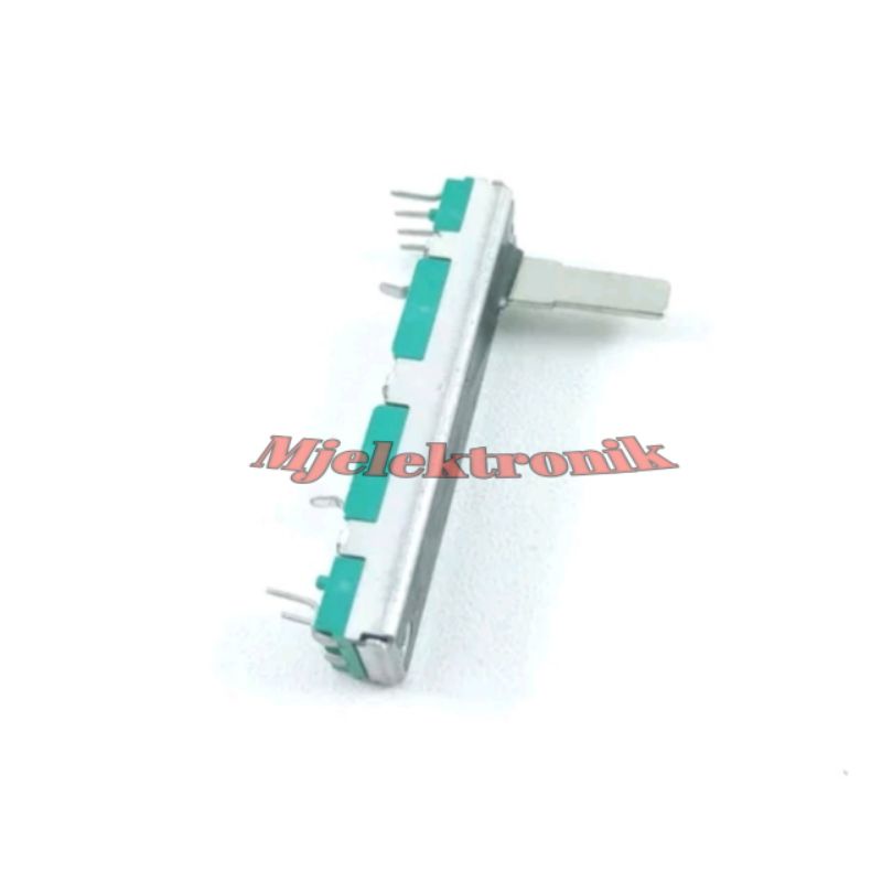Potensio geser potentio mixer Stereo 4,5cm kaki 4-2 100k Hijau