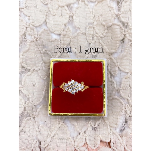 Cincin 1gr emas muda