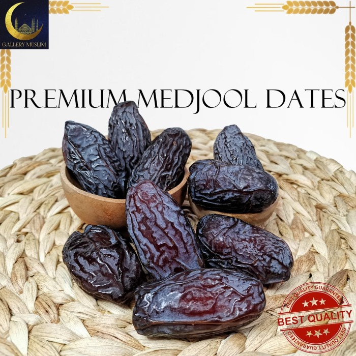

PROMO TERBATAS - KURMA MEDJOOL JUMBO - MEDJOOL DATES GRADE A+ MEDJOOL PALESTINE 250GRAM