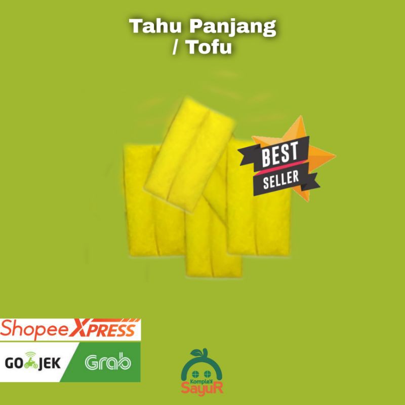 

Sayur Tahu Kuning Panjang 1 Box 6 Pcs | Tofu Premium