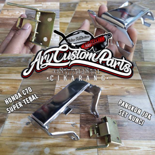 Pangkon jok c70 set kunci jok c70